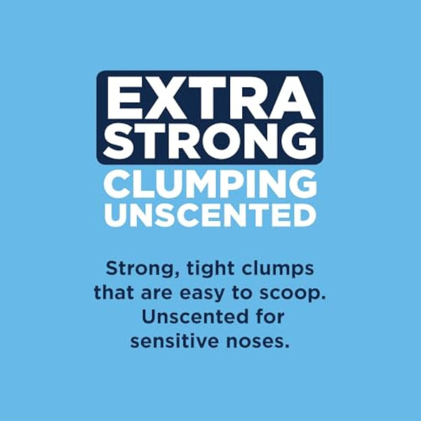 Ever Clean Clumping Cat Litter, Extra Strong Unscented 20L