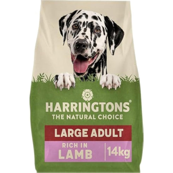 Harringtons Complete Large Breed Dry Adult Dog Food Lamb & Rice 14kg - Made with All Natural Ingredients