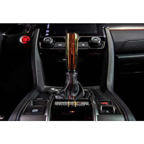 Mishimoto MMSK-NY Weighted Shift Knob, Neon Yellow, Matches Subaru STI