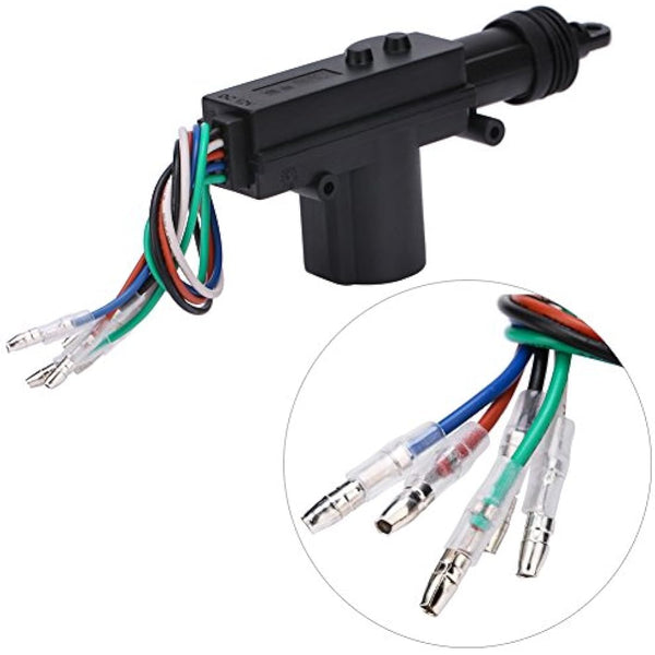 4-Pack Universal 12V Car Remote Central Control Locking Kit, Heavy Duty Power Door Lock Actuator Auto Locking Security Key-free Entry Kit