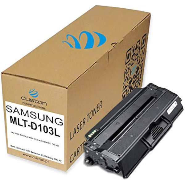 duston MLTD103L, MLT-D103L Black Toner compatible with ML-2950 ML-2955 SCX-4705 SCX-4728 SCX-4729
