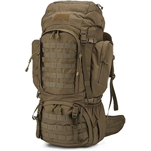 Mardingtop 60L Tactical backpack Military Rucksack MOLLE Camping and Hiking Backpack High Capacity with Rain Cover for Trekking Mountaineering Hunting Traveling
