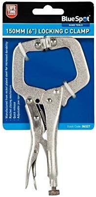 Bluespot 06527 150mm (6") Locking C Clamp