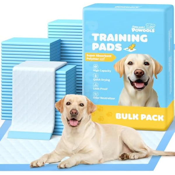 Extra Large Puppy Pads 86 x 70 cm, Pack of 100, Pee Pads for Dogs Potty Training with Leak-Proof Quick-Dry Design, 6-Layer Puppy Training Pads