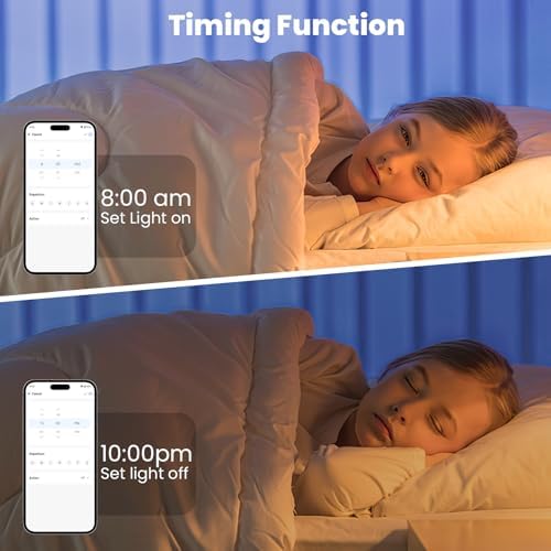 ACELUMO COB LED Strip 10m, Dotless LED Strip with Smart App Control and Remote, Timer, CRI 92+, 8mm Wide, Dimmable Warm White Strip Lights for Ambient Illumination in Home Decor, 2700K