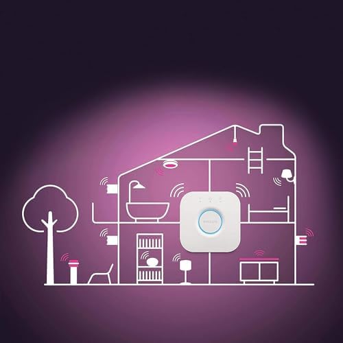 Philips Hue Filament Candle 2 Pack White Ambiance LED Smart Light Bulb [E14 Small Edison Screw] 4.9W for Indoor Home Lighting. Bedroom, Livingroom and Dining.