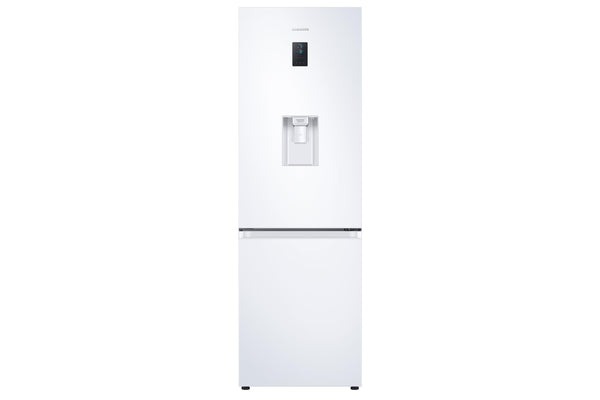 Samsung Classic Fridge Freezer, with Wine Shelf, Features Big Door Bin, All Around Cooling and SpaceMax Technologies, Silver, 7 Series, RB34C652ESA/EU