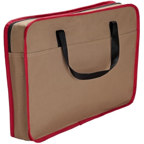 HUNTER Kansas Carry Bag, Beige/Red