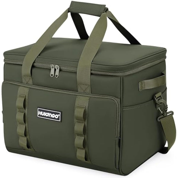 Hulongo Cool Bag 30L Insulated Cooler Bag Waterproof Picnic Thermal Bag For Camping, Travel, Grocery Shopping & Fishing