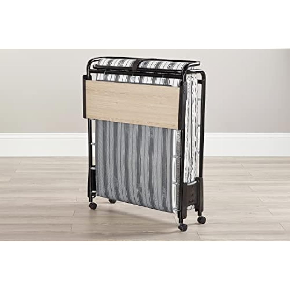 JAY-BE Revolution Folding Bed with Rebound e-Fibre Mattress, Compact, Single