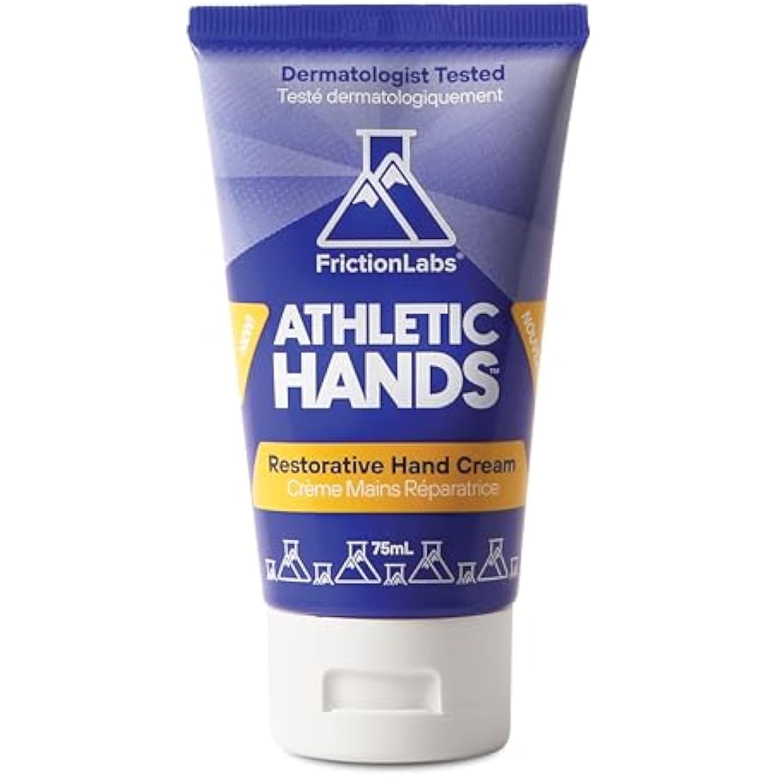 Friction Labs Athletic Hands - Daily Restorative Hand Cream for Active & Dry Skin - Derm Tested Non-Greasy Shea Butter Improves Elasticity & Resilience - Hand Salve for Athletes - Eucalyptus Scent