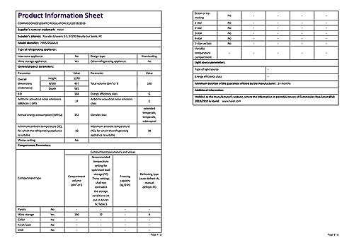 Haier Wine Bank 50 Series 5 Freestanding Wine Cooler, 49 Bottles, Single Zone Temperature, Anti-UV Glass Door, Low Vibration Design, LED Light, hOn App, F Class, Black, 49.7x58.5x82 cm - HWS49GA