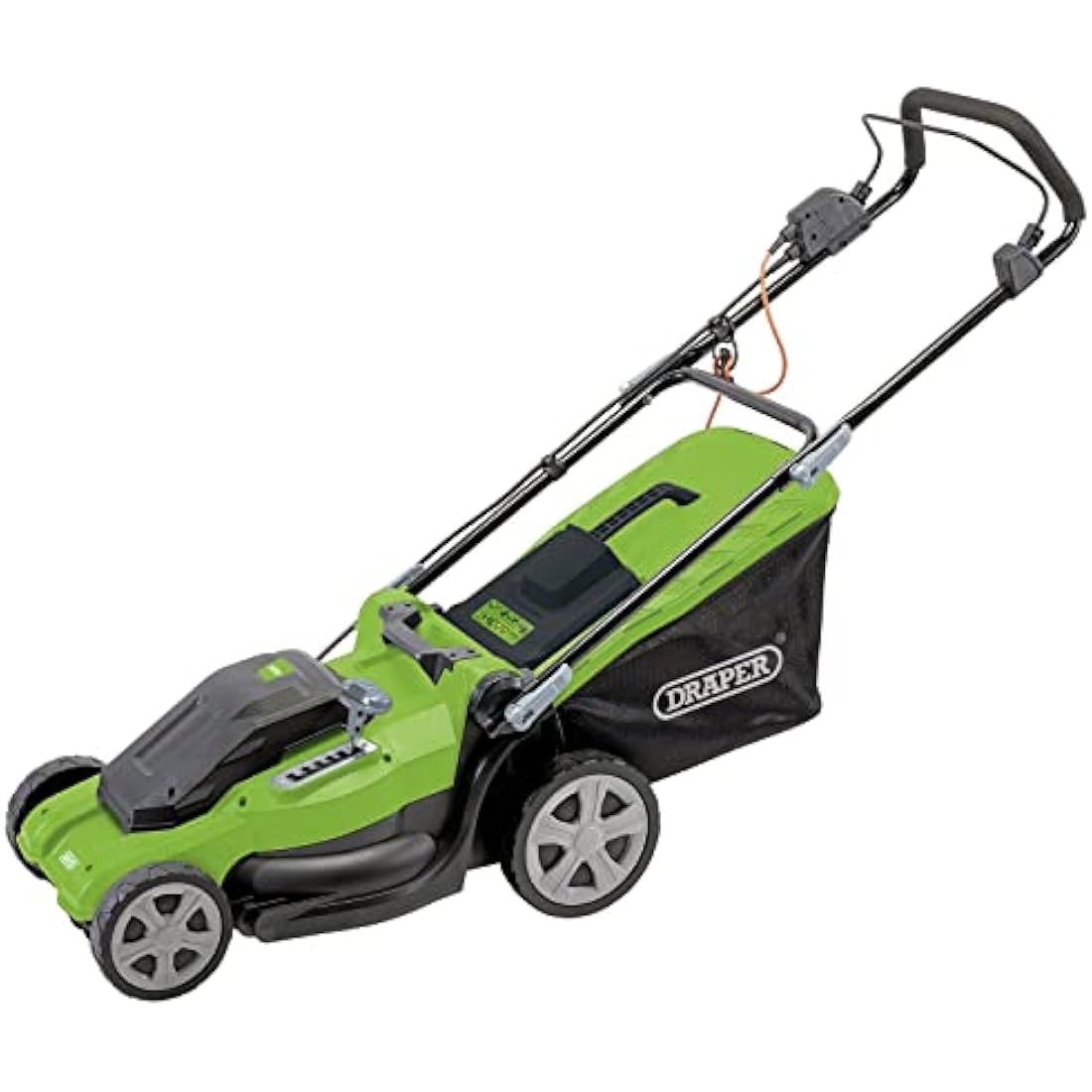 Draper 20535 230V Corded Electric Lawn Mower, 400mm, 1600W