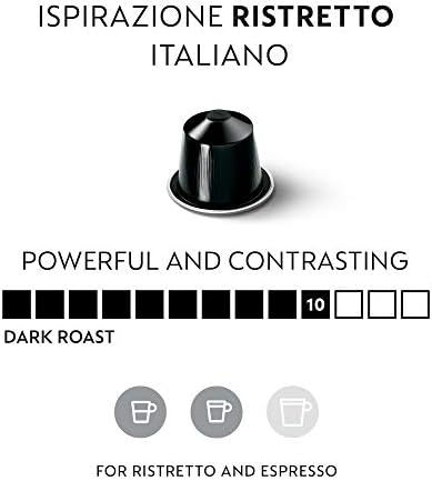 Nespresso Caffe 50 x Ristretto Capsules - Original