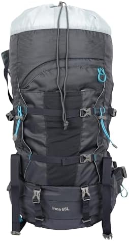 Mountain Warehouse Inca Extreme 65 Litres Rucksack - Hardwearing, Rain Cover - 77.5cmX34cmX25cm