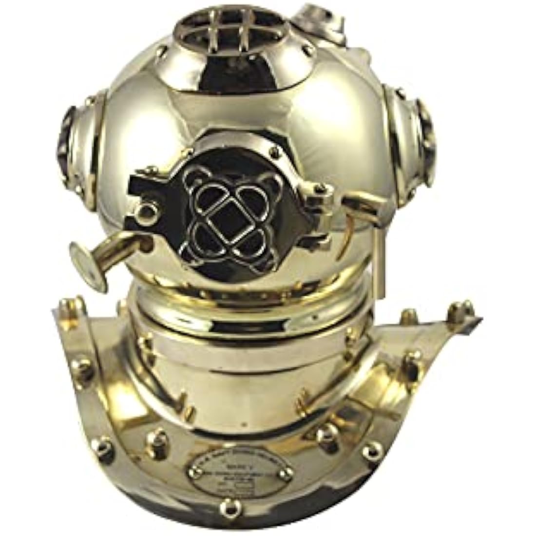 Antique Marine Mini Diving Helmet Replica Mark Us Navy Nautical Copper Finish