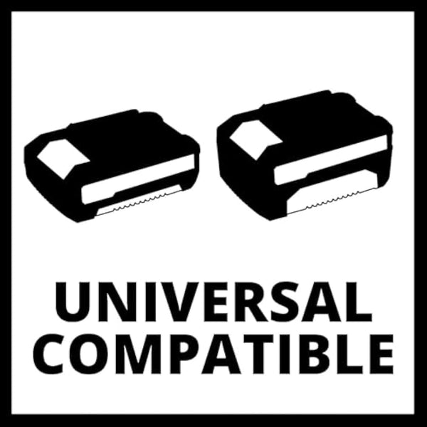Einhell Power X-Change X-Fast Battery Charger 4A - Battery Monitoring and Intelligent Charging - Universally Compatible With All Einhell 18V PXC Lithium-Ion Rechargeable Batteries