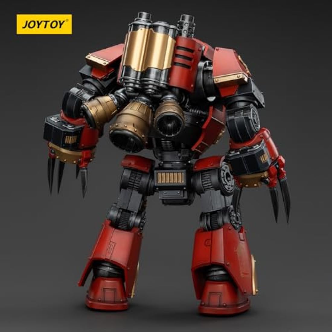 JOYTOY Warhammer 40k Blood Angels, 1/18 Blood Angels Contemptor-Incaendius Dreadnought Action Figure Collect Model