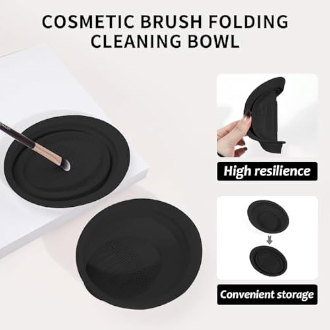 MAANGE Makeup Brush Set 49 Pcs Makeup Tool Set Premium Synthetic Foundation Powder Concealers Eye shadows Blush Makeup Brushes (Silver, 49 Piece Set)