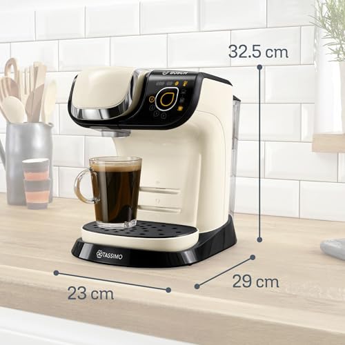 Tassimo My Way 2 TAS6507GB Tassimo Pod Coffee Machine, Cream