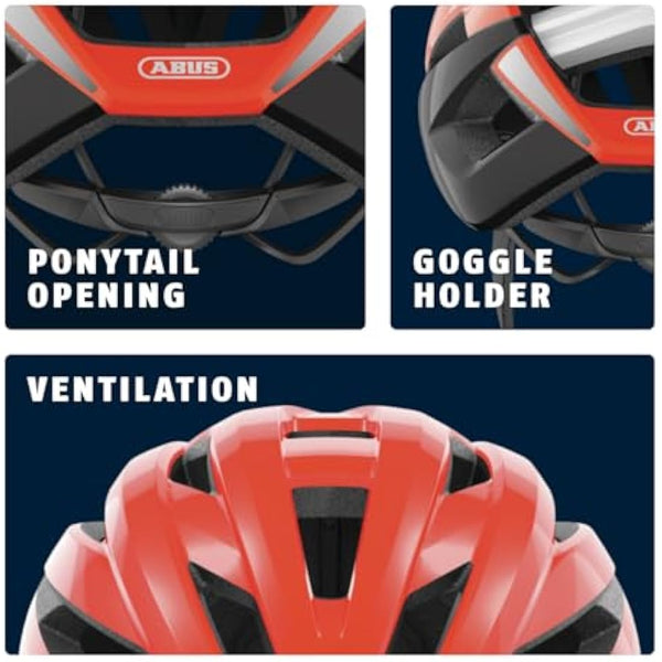 ABUS StormChaser road bike helmet - Lightweight and comfortable for professional cycling for men and women