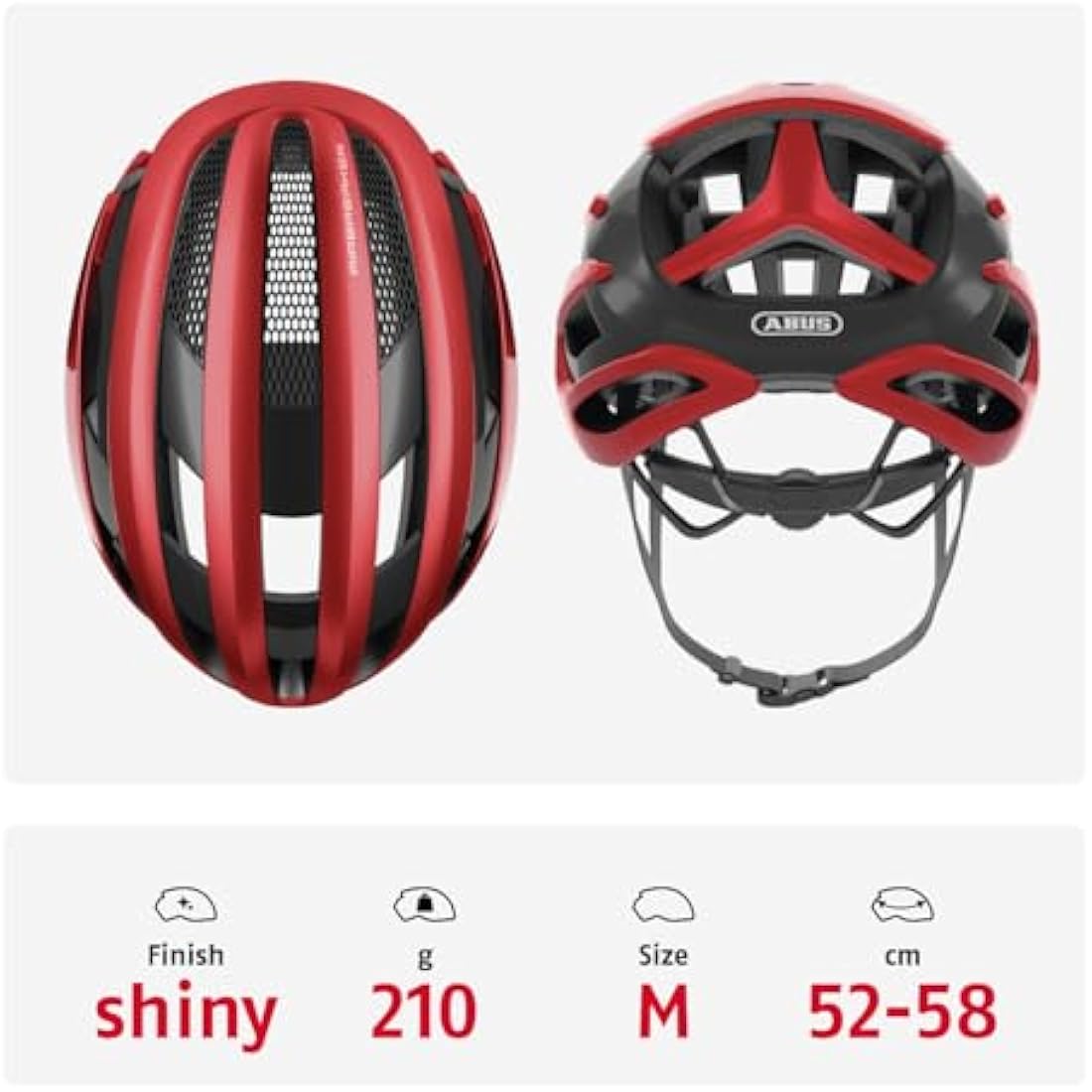 ABUS AirBreaker Racing Bike Helmet - High-End Bike Helmet for Professional Cycling - Unisex, for Men and Women