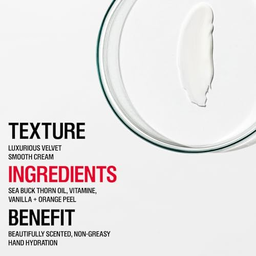 Grown Alchemist Luxury Hand Cream - Vanilla, Orange Peel - Natural, Vegan Moisturising Handcream Lotion for Dry and Cracked Hands, Soothing Hand Repair Cream Moisturiser - 500 ml Refill