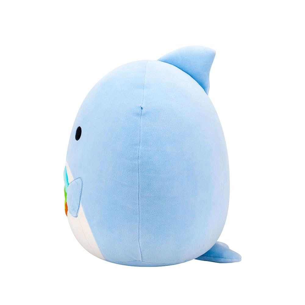 Squishmallows Original 16-Inch Gordon the Shark with happy eyes - Official Plush - Amazon Exclusive