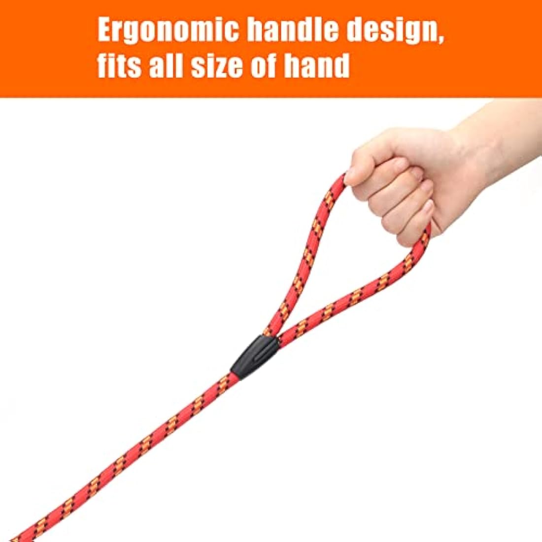 Dog Slip Lead, Extremely Durable Strong Dog Training Leash Rope, 150 cm Long Adjustable Pet Lead Leash For Small Medium Dogs (10-80 lbs)