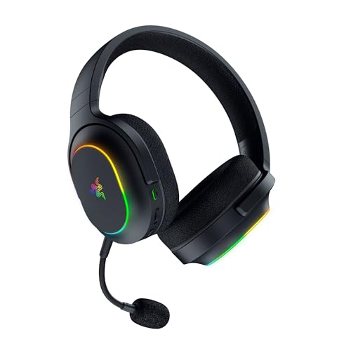 Razer Barracuda X - Wireless Multi-platform Gaming and Mobile Headset (SmartSwitch Dual Wireless, Ergonomic Design, TriForce 40 mm, Cardioid Mic, On-Headset Controls, 50h Battery USB-C) Black