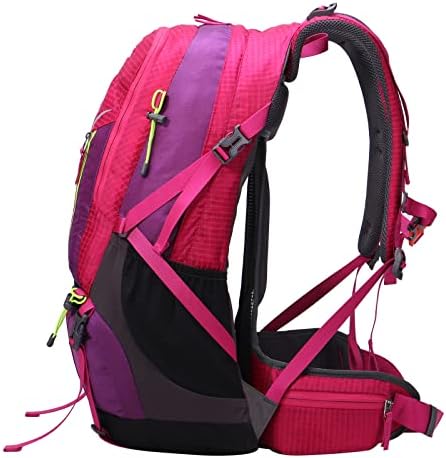 Aoking,Hiking backpack,detachable airflow mesh board,waterproof,SOS whistle,with rain cover