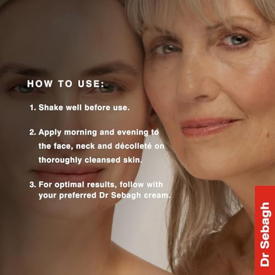 Dr Sebagh Supreme Maintenance Youth Serum - (30 ml) | Award Winning Anti Aging Serum with Resveratrol | Hydrating & Enhanced with Collagen & Antioxidants | Rejuvenates Dark Spots on Face & Neck