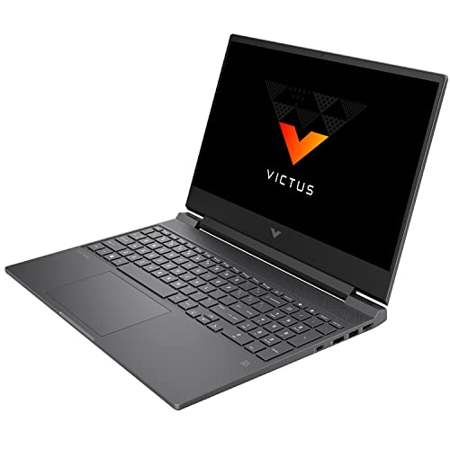 HP Victus 15.6" Gaming Laptop, AMD Ryzen 5-8645HS, 8 GB RAM, 512 GB SSD, NVIDIA GeForce RTX 2050 Graphics, FHD IPS Display, Up to 6 hrs 15 battery, Win 11, Mica Silver, 15-fb2002sa