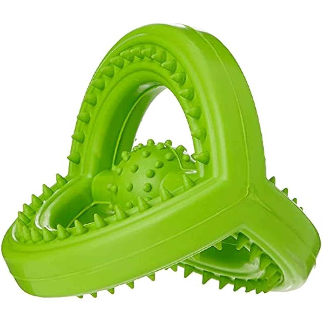 Happy Pet Tough Toys Frame Ball Dog Puppy Toy Durable Strong Tough Fun Interactive Chewing Outdoor Playing Fetch Retrieve for Small Medium Large Breeds