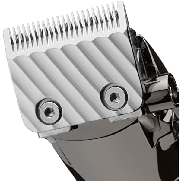 BaBylissPRO Cordless Super Motor Hair Clipper and Trimmer, Professional Mens Grooming Set, Precision Japanese Steel Blades, 6 Guides Cutting Grades 1-6, BAB8705U, Black