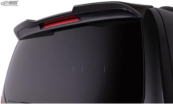 RDX Racedesign Roof spoiler compatible with Mercedes V-Class W447 2014- incl. AMG-Line & EQV 2020- (with rear hatch) (PUR-IHS)