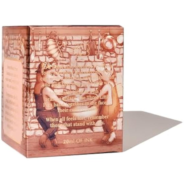 Ferris Wheel Press Fountain Pen Ink, FerriTales Collection, Light Copper with Duochrome Green/Pink Shimmer, 85ml