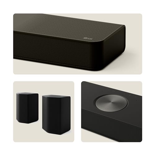 LG USC9S Bluetooth Soundbar for TV with Dolby Atmos & Wireless Subwoofer 3.1 channel
