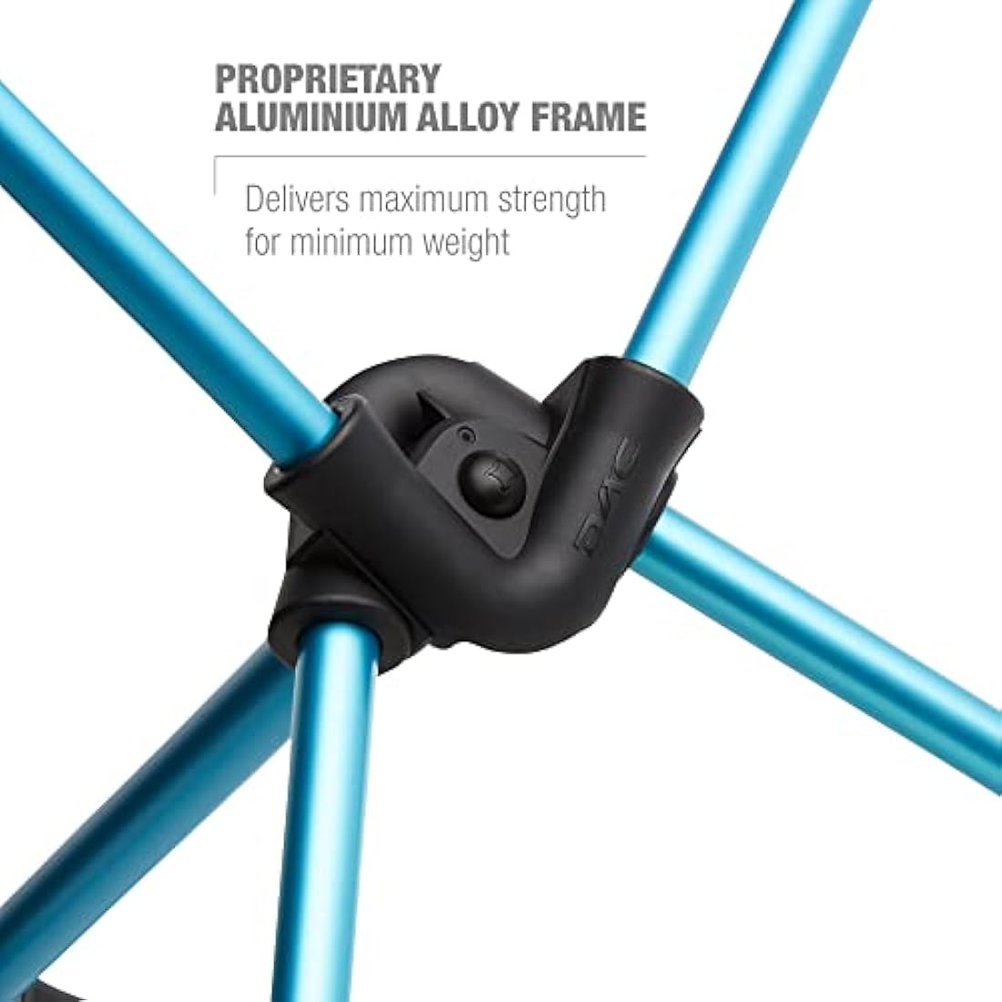 Helinox Sunset Chair, Lightweight High-Back Collapsible Camping Chair, Black, 1.56kg, with Side Pockets