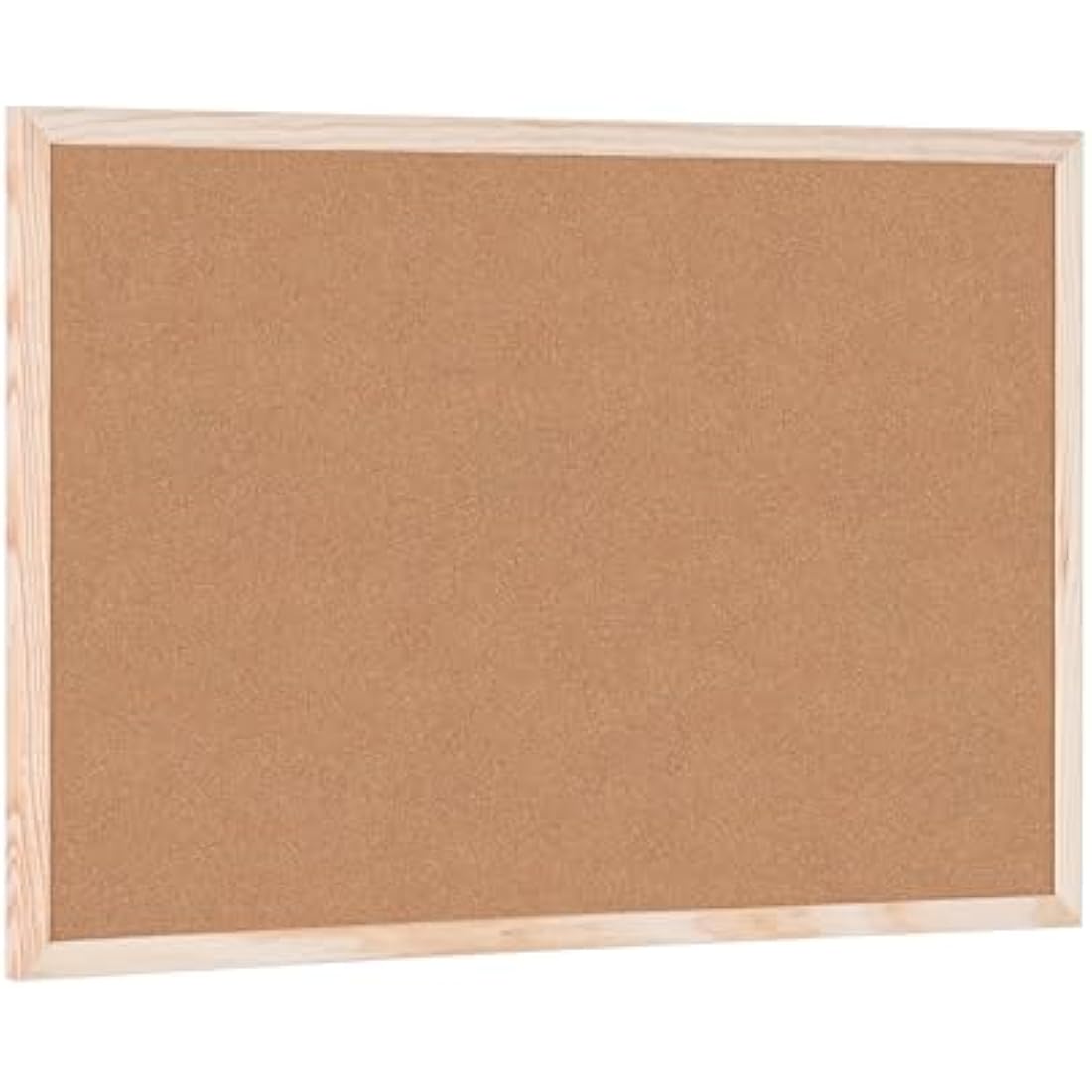 Bi-Office MC030012010 Cork Board Budget, Wood Frame, 60 x 40 cm - Brown (wood )