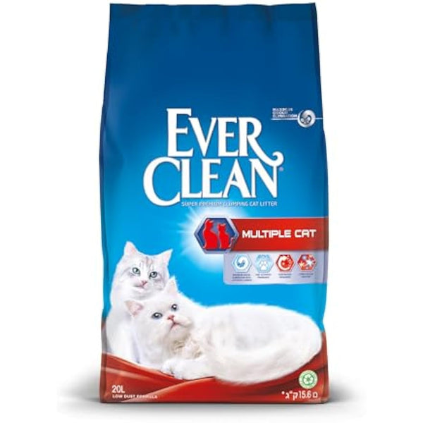Ever Clean Multiple Cat Clumping Cat Litter 20L