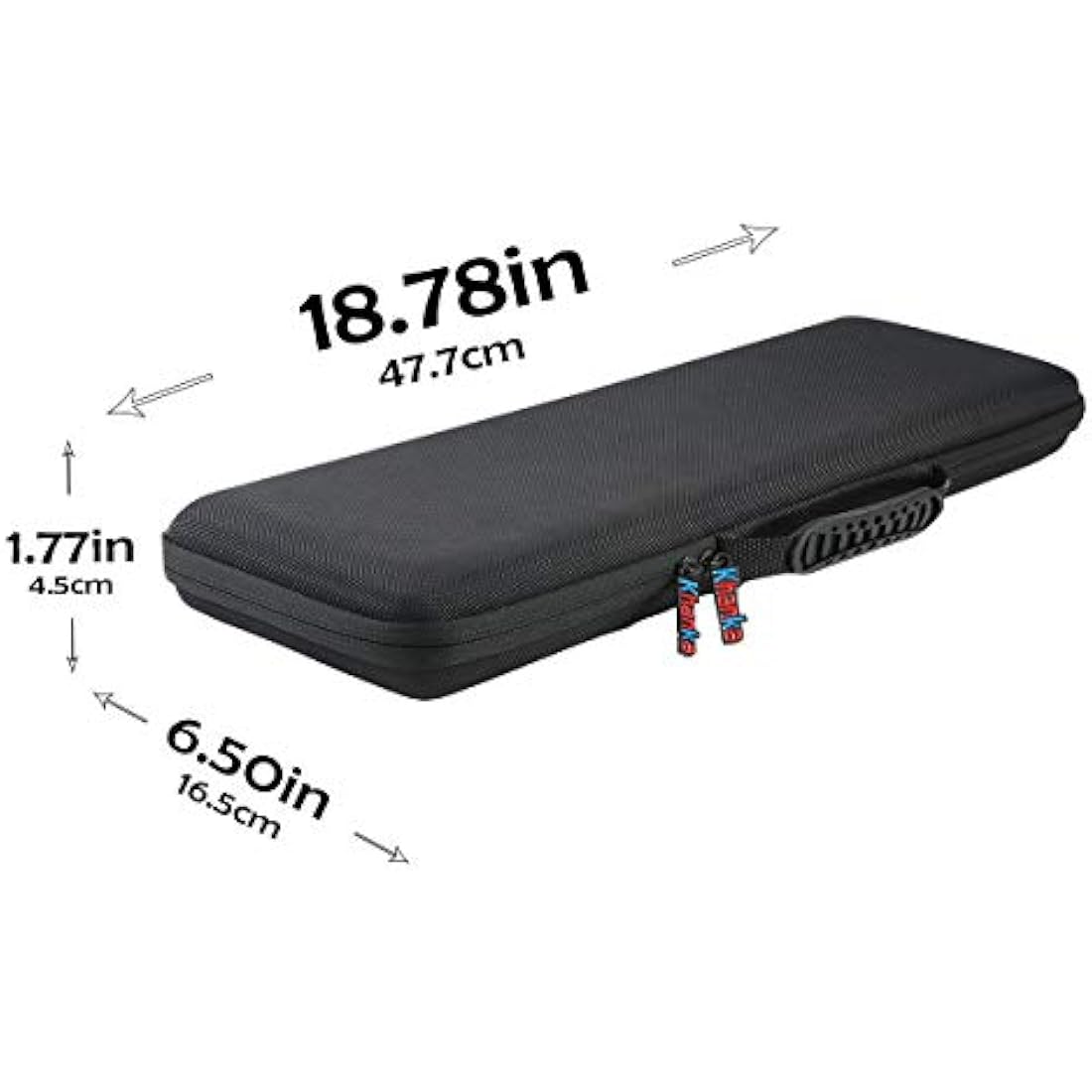 Khanka Hard Travel Case For Logitech MK470 Slim Wireless Keyboard and Mouse Combo. (Case only)