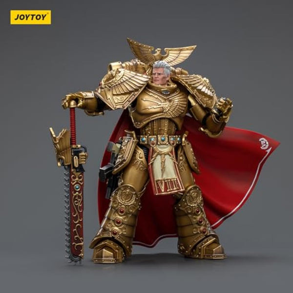 JOYTOY JT8865 Warhammer 40K The Imperial Fists, Imperial Fists Rogal Dorn, Primarch of the Vllth Legion 1/18 Action Figures Soldier model