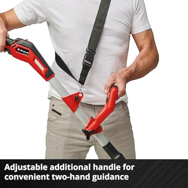 Einhell Power X-Change 18/33 Cordless Strimmer - 18V Battery Strimmer, Auto Line Feed 33cm Grass Trimmer - GE-CT 18/30 Li Garden Strimmer, Cordless Weed and Grass Cutter (Battery Not Included)