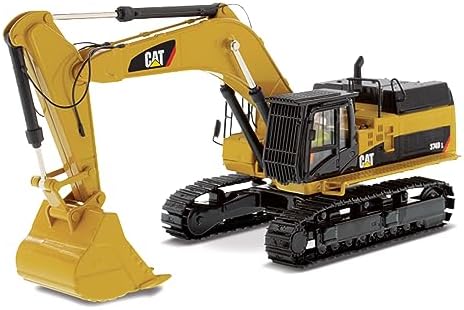 Diecast Masters 1:50 Caterpillar 374D L Excavator | High Line Series Cat Trucks & Construction Equipment | 1:50 Scale Model Diecast Collectible Model 85274