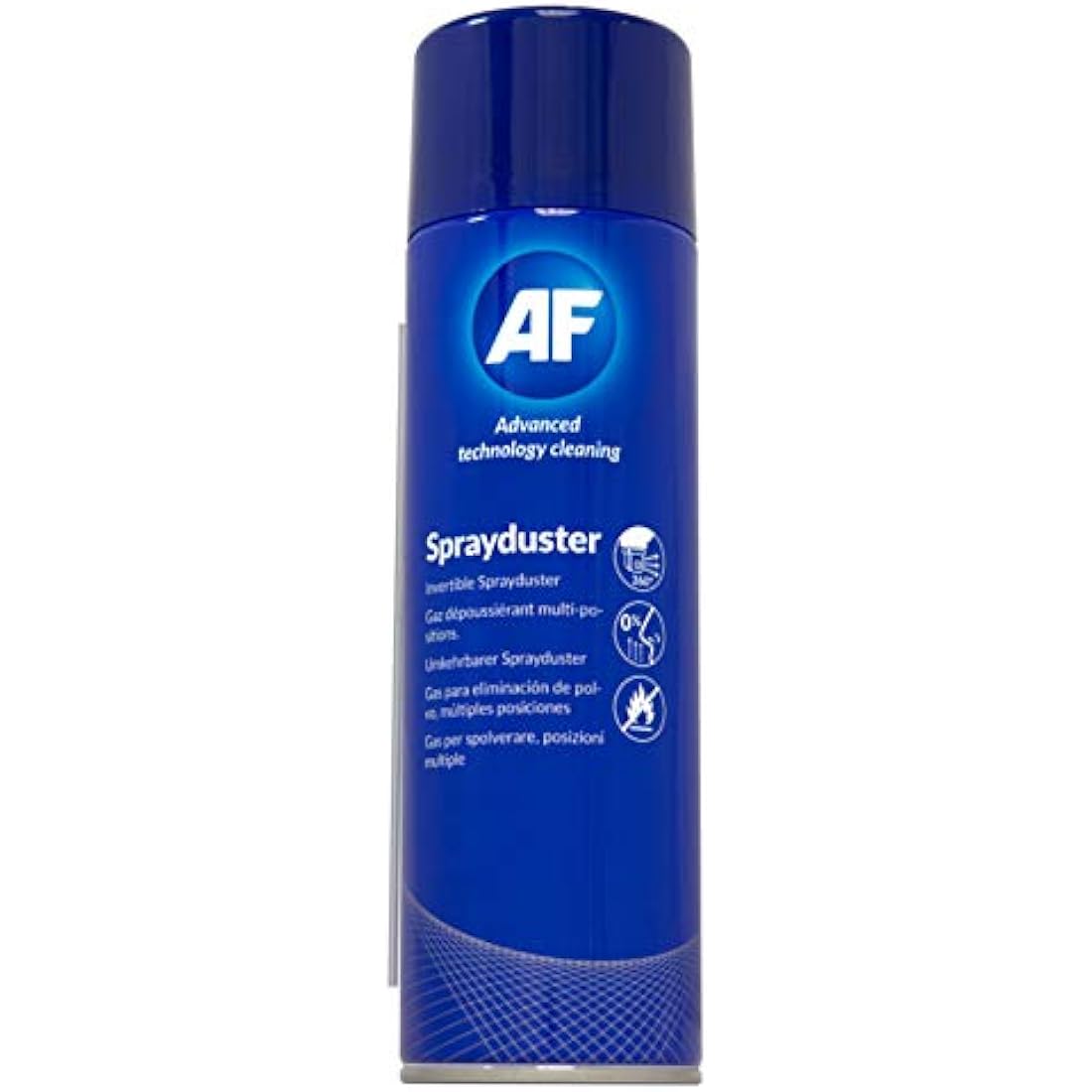 AF Professional Non Flammable Invertible Spray duster / Air Duster Compressed Gas Can Spray – For Office PC Cleaning / Keyboard Dust Cleaner / Industrial electronics / Fans etc. - 200ml, SDU200D