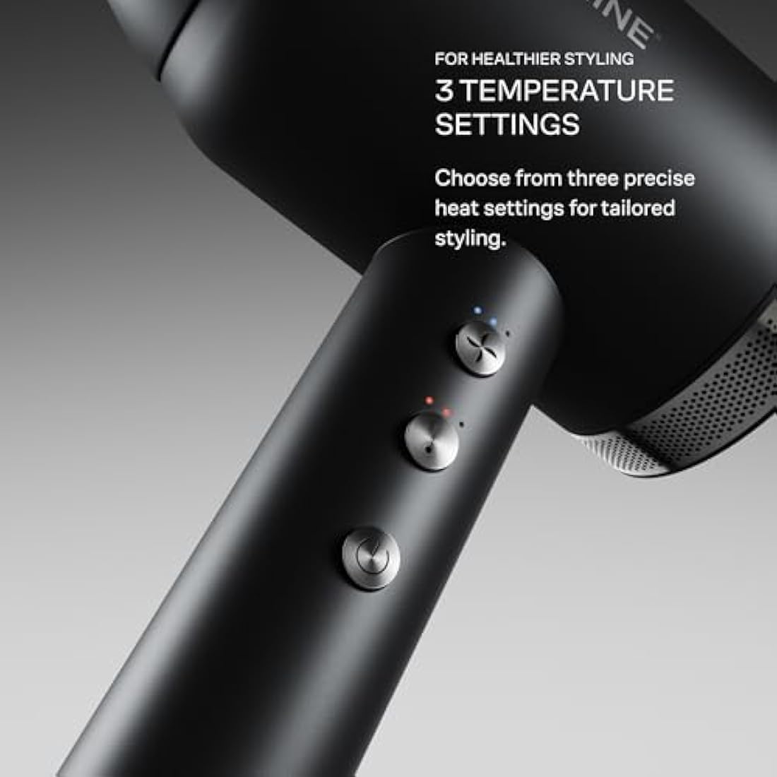 CLOUD NINE The Airshot Pro Hair Dryer | Powerful Salon Self Clean Mode Long Lasting Temperature Control | Eco Precision Motor Magnetic Diffuser | 1600W Lightweight & Portable