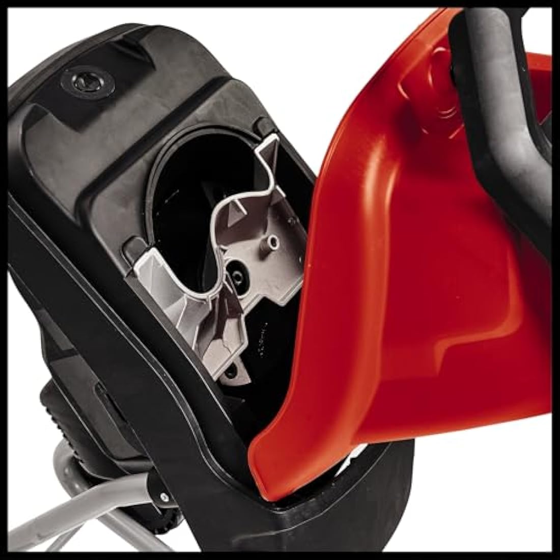 Einhell 2500W Electric Garden Shredder - Reversible Steel Blades, Large Funnel Opening, Safety Shut-Off - GC-KS 2540 Mulcher for Leaves and Branches with Debris Bag