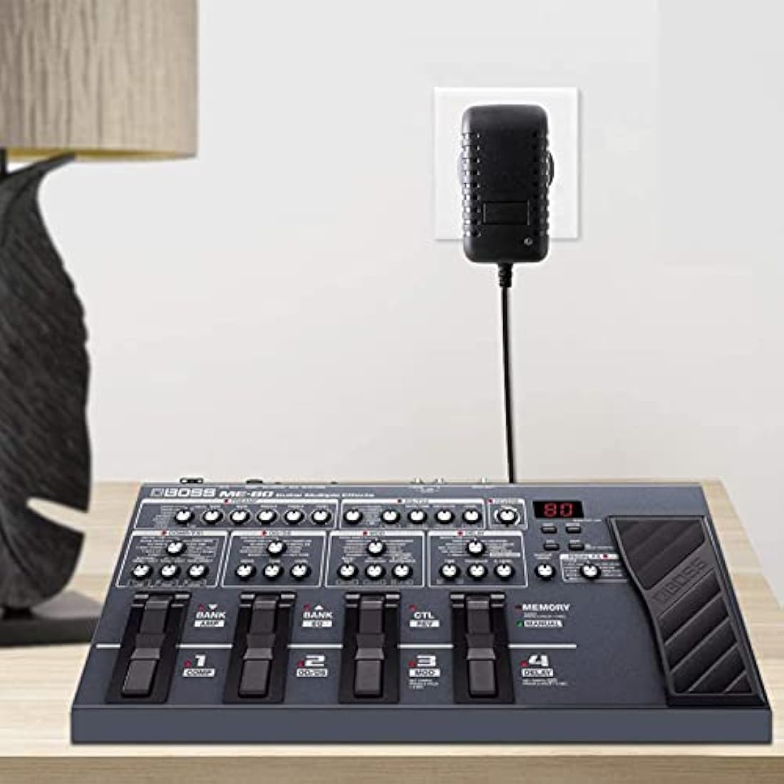 Guitar Effect Pedal Power Supply, Antoble 9V AC Mains Charger Adapter for Boss PSA-240 PSA-230 ACR-240