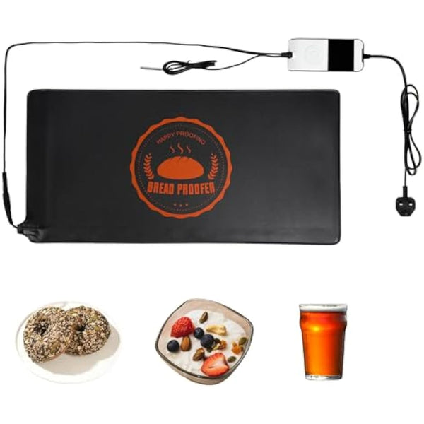 Bourske Bread Proofer Warming Mat, Adjustable Temperature Dough Starter Mat, Sourdough Dough Proofer for for Making Bread